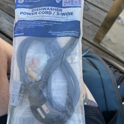 New Dishwasher Power Cord $15