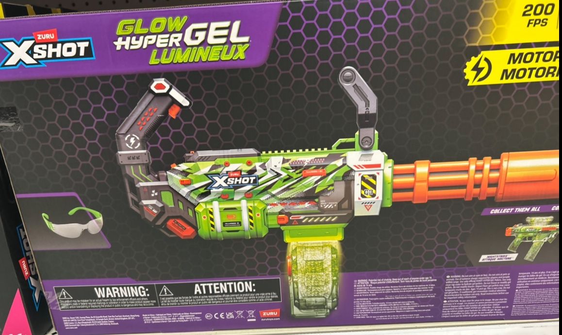 Glow In Dark Nerf Gun