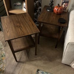 Boho End tables (set Of 2)