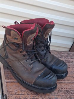 Avenger Men's Hammer Waterproof Work Boots - Carbon Toe Size 11