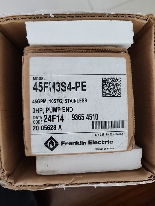 Franklin Electric Pump End 45FH3S4-PE