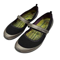 Ecco Biom Mary Jane Shoes Women's EUR 40  US 9-9.5  Comfort Flats Loafers Casual