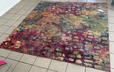 8x10 colorful rug