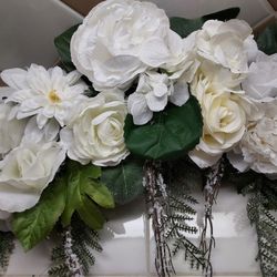 New Wedding Backdrop Swag Whites