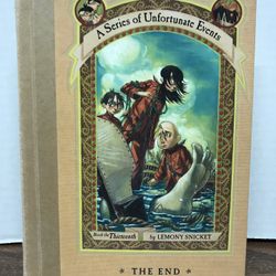 A series of unfortunate events hardcover book Volume  13