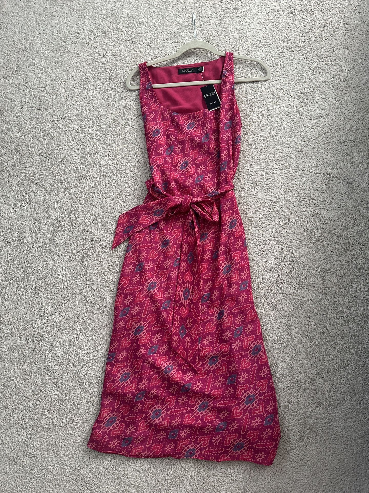 Ralph Lauren NWT Chiffon Silk Dress