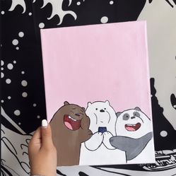 We Bare Bears Painting 🐻 