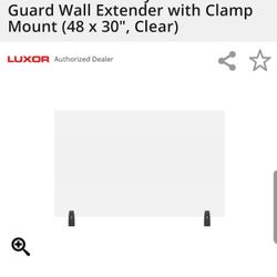 Acrylic COVID 19 Barrier