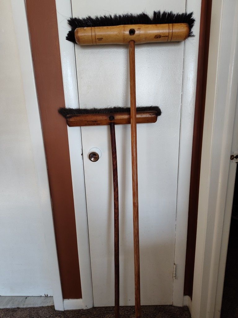 Antique Push Brooms 48" & 60"