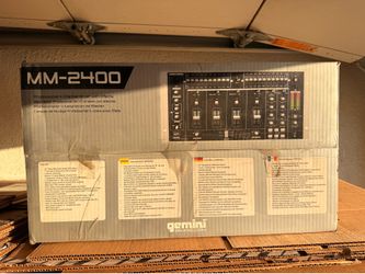 Gemin 4 channel mixer