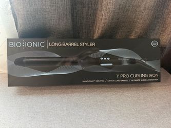 Bio Ionic Long Barrel 1" Pro Curling Iron