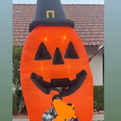 12 Ft Inflatable Pumpkin Halloween Decorations 