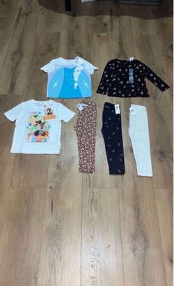 Old Navy Toddler Girl’s Leggings and Top / Shirts, Size 2t