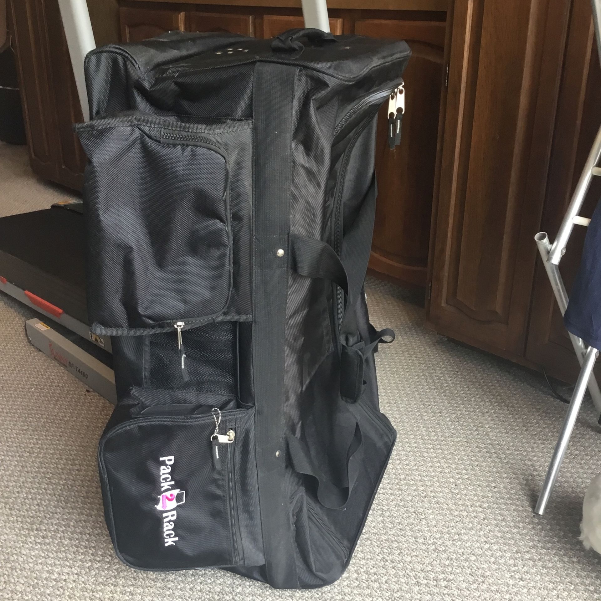 Pack 2 rack rolling foldable dance bag new arrivals