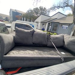 1 Section Grey Couch Good condition