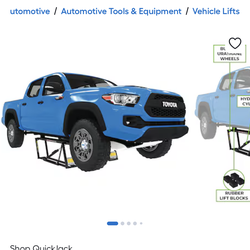 Bendpak QuickJack 7000TLX extended