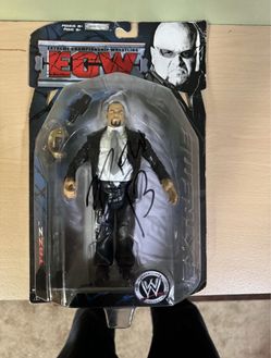 Autographed Jakks Pacific WWE ECW Tazz Series 3 Action Figure