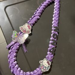 Purple Hello Kitty Leis