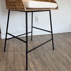 1 Counter Height Barstool with Cushion - Threshold (only 1)