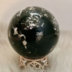 Moss Agate Sphere