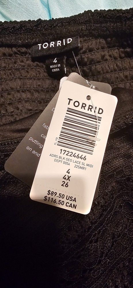 Black Torrid Dress