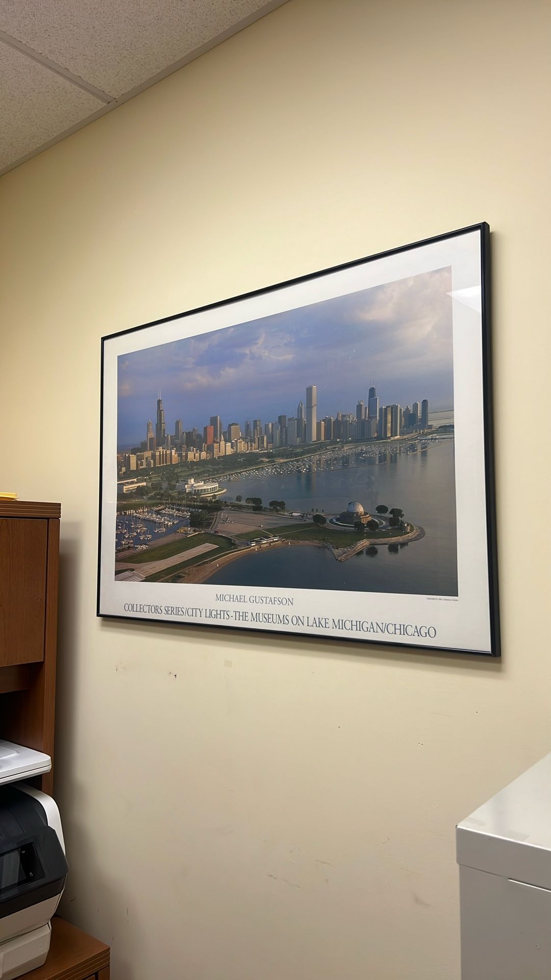 Michael Gustafson Collectors Series/City Lights the Museums on Lake Michigan...