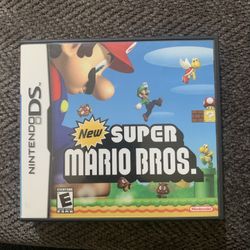 New Super Mario Bros. Case & Manuals ONLY – No Game