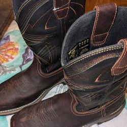 Work Boots Steel Toe Sz  11