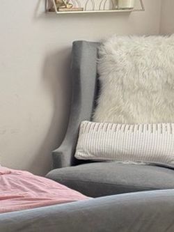 Grey Accent Armchair