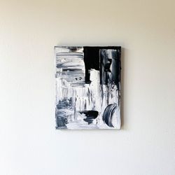 Original Abstract Acrylic Canvas Painting 