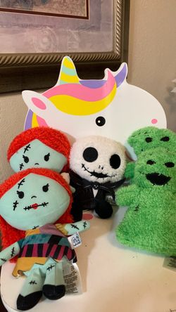The Nightmare Before Christmas Plushs (5 pcs) 2.00 each 6” s