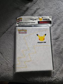 Pokémon 25th celebrations first partner collectors binder