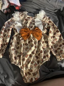 Baby Girl Pumpkin Outfit
