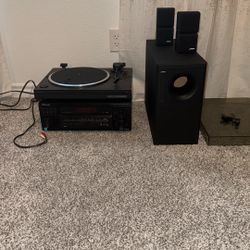 Pioneer Receiver/Bose Surround System 