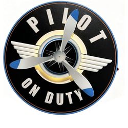 Youki Steampunk Home Art, Men's Cave Décor, Airplane Propeller Wall Decor, Airplane Decor for Kitchen Bedroom,Living room, Home Office, Black