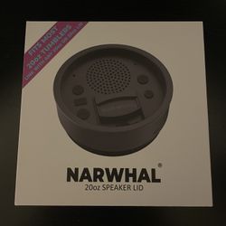 Narwhal 20oz Tumbler Lid  Bluetooth Speaker 