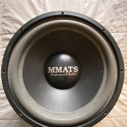 Matts 15inch Subwoofer 1,000 Watt 