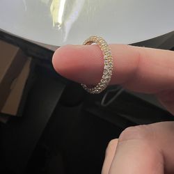 Pandora Gold Ring  Size 7 