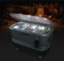 Igloo party bar led illuminated portable cooler 125 quart paid $299 make offer
