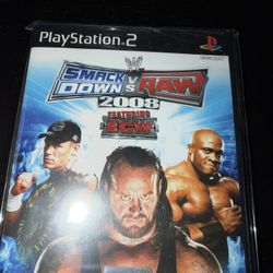 Brand New/ Sealed Smack Down Vs Raw 2008 