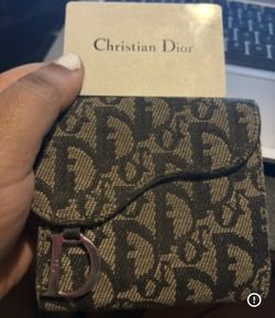 Authentic Dior Saddle Wallet