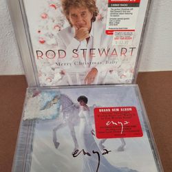 And Winter Came... Enya CD + Rod Stewart Baby CD BOTH SEALED & NEW