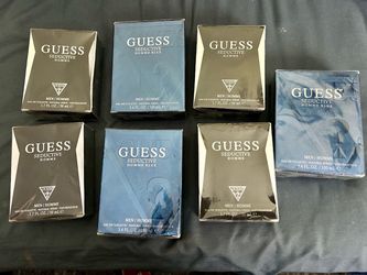 Guess Seductive Homme & Homme Blue EDT Lot of 7