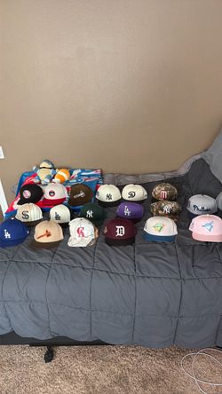 MLB fitted hats