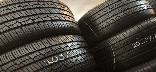 Set of tires (4) 205-55-16 Continental
