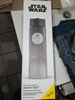 STAR WARS STANLESS STEEL WATER BOTTLE BRAND NEW