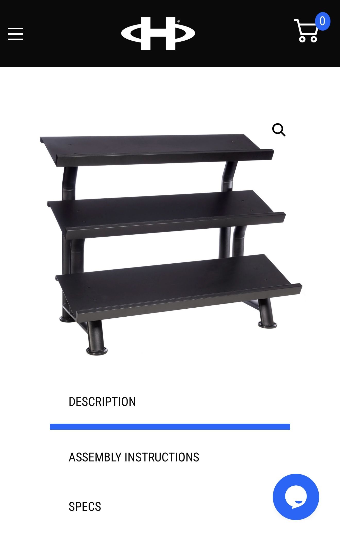 3 Tier Dumbbell Rack
