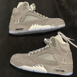 Jordan 5 wolf grey