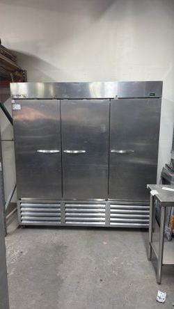 Beverage Air 3 door upright refrigerator