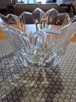 Gorham Crystal Tulip Bowl